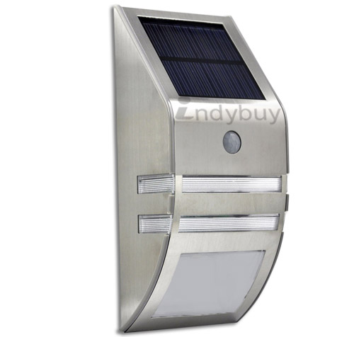 Solar Wall Light With Motion Sensor